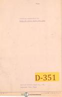 Dainichi Kinzoku-dainichi Kinzoku Kogyo DM Lathe Operations Manual 1943-DM-01